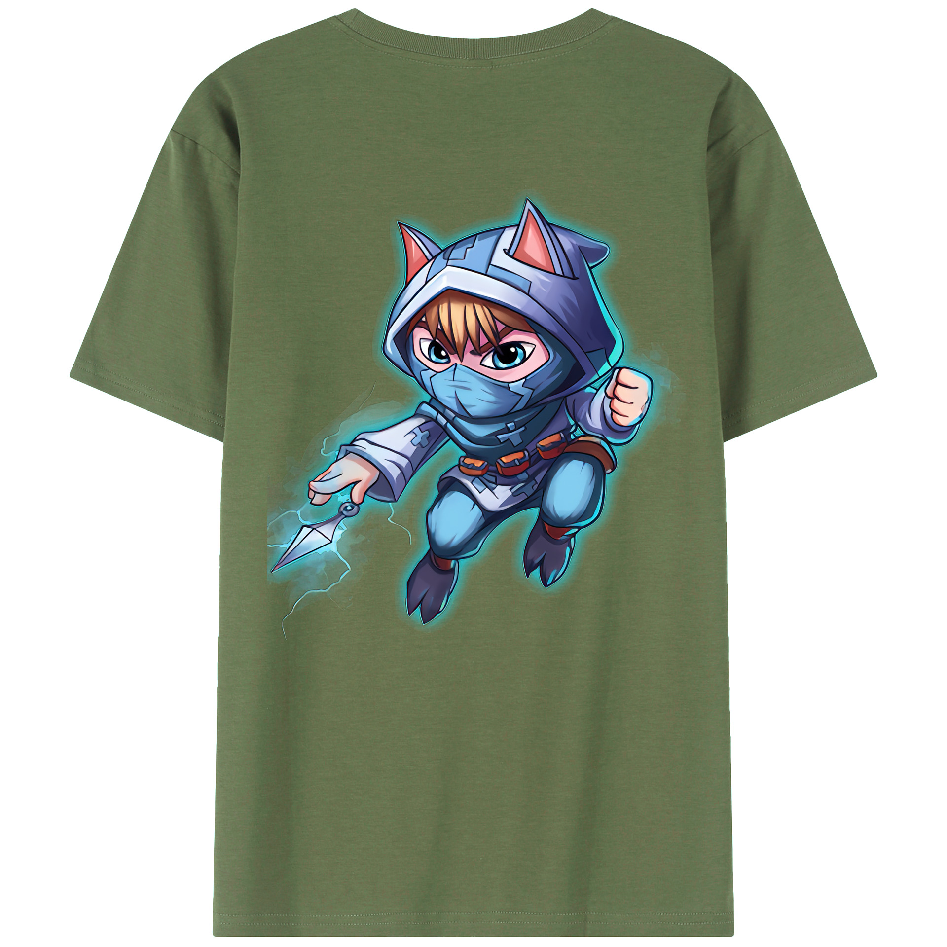（画像用） リーグ・オブ・レジェンド League of Legends LOL 綿100％ メンズ半袖Tシャツ（バックプリント） 通気性